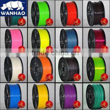 RepRap/UP/Mendel 27 colors Optional green 3d printer filament PLA/ABS 1.75mm/3mm 1kg plastic Rubber Consumables Material