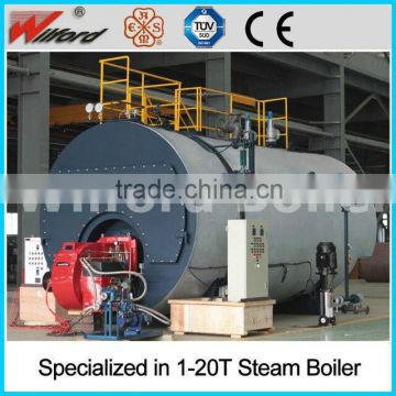 WNS horizontal oil&gas steam boiler