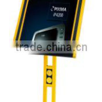 Factory price sign stand Stainless/ steel signage stand/stainless steel standing poster