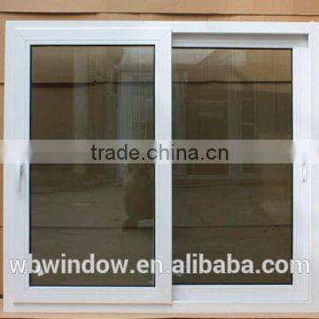 Lastest Plastic Frame and Double Glass Sliding Style Pvc Windows photo-3