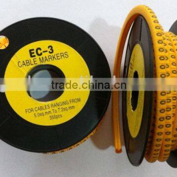 EC type PVC cable marker (EC-3)