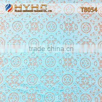 Wholesale High Quality Polyester Strand Lace Fabric T8054