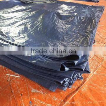 Blue/Silver PP Material Laminated Woven Polyethylene Tarpaulin