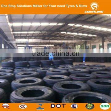 Thailand rubber radial tubeless truck tire from Qingdao for heavy truck