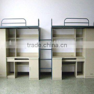 High quality metal bunk bed for kids bunk bed with desk design