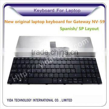 Spanish/SP Laptop Keyboard for Gateway NV-53 NV-59 with SP layout                        
                                                Quality Choice