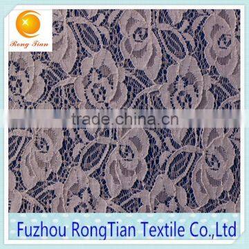 Supply China specializing in the production of nylon spandex embroidery lace fabrics