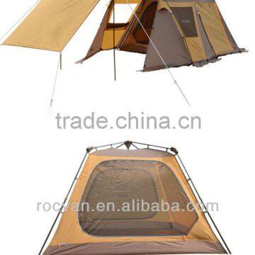 2015 New Style 1 Room 2 Door Big Family Double Layer 5 Person Automatic Camping Tent photo-3