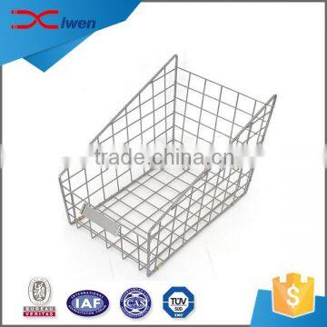 Custom made cart accessories durable metal storage baskets