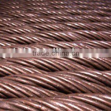 bare copper stranded conductor overhead cable