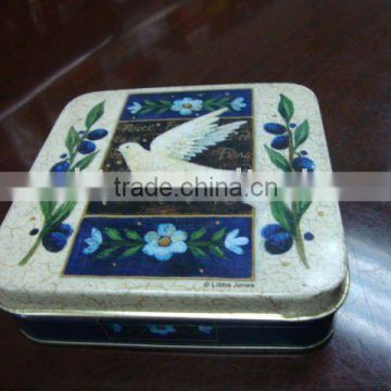 rectangular tin box