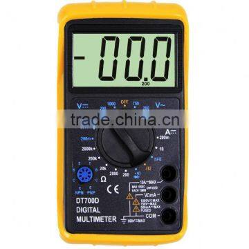 DT700D large disply small multimeter Standard handheld multimeter