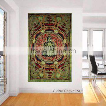 Indian Buddha Yoga Hippie Bohomian Tapestry