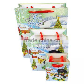 Direct Factory Machine Made Christmas Gift Paper Bag Quality Choice photo-4