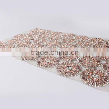 YIWU Xiumao Factory Rhinestone Trimming Mesh Supplier Aluminium Mesh Rhinestone photo-5