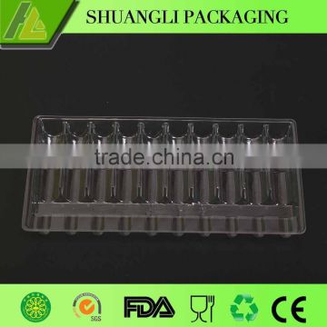 plastic tray of 5ml ampoule