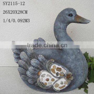 Polyresin garden decoration for sale.