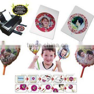 2014 Good price of DIY inkjet printing balloon with A4 and A3