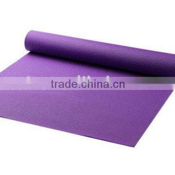 Purple PVC foam Yoga Mat,bag yoga mat