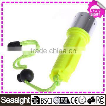 Diving Powerful Led Flashlight, Yellow Waterproof T6 Scuba Led Diving Flashlight photo-5