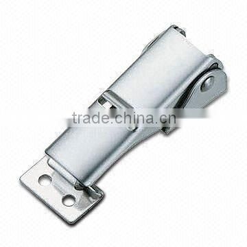 Toggle latch hasp lock