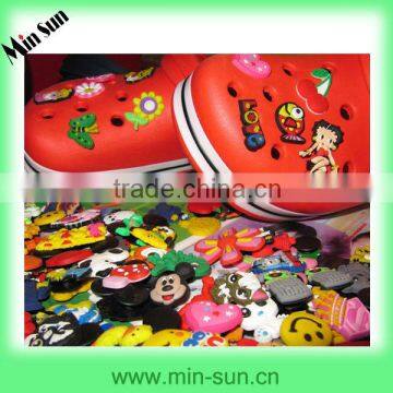 Wholesale PVC shoe flower shoes decoration