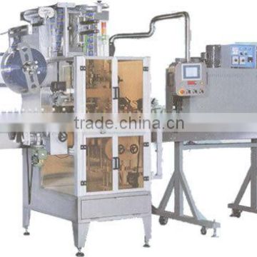 Bottle water sleeve labeling machine