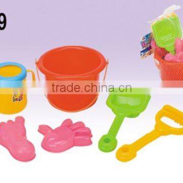 Hot Summer Products Sand Beach Toy Set With Plastic Bucket photo-4