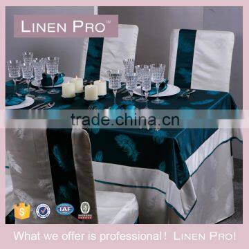 LinenPro New Design Rectangular Fitted Table Cloth for New Year