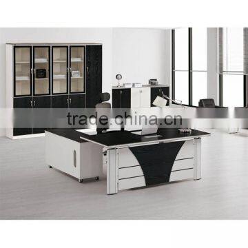 Fashion Melamine Metal Frame Office Desk Office Furniture