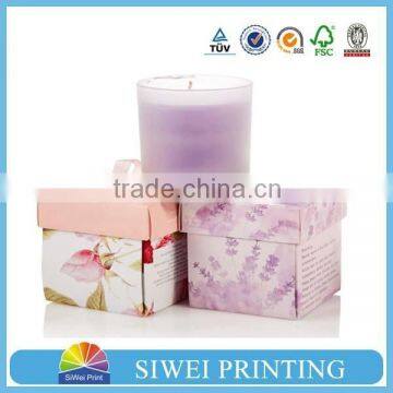 custom round candle box/packaging box round candle box/candle packaging boxes