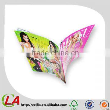 Glossy/ Matt Laminated Softcover A4 Magazine Publisher