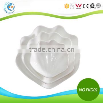 XR-FKD01 Top Grade Ceramic Snack Plates