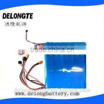 60V 2.2ah li-ion battery pack 16S lithium battery