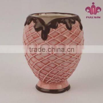Cheap Prcie Colorful Ceramic Ice Cream Cup photo-3