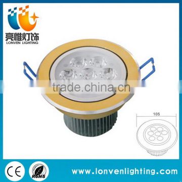 2015 new arrival 7w high power downlight