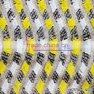 Chinese Embroidery Sequin Embroidery Factory in Guangzhou with High Quality