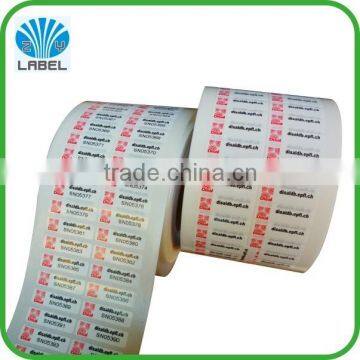 High Quality Custom Self Adhesive Paper Stickers,Custom Self Adhesive Serial Number Labels photo-6