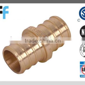 3/8"-- 1"Brass Pex Coupling fitting with CSA NSF certificated