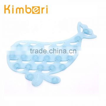 food grade whale shape silicone kitchen rubber mat