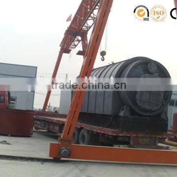 45% oil extraction waste tyre to diesel pyrolysis plant