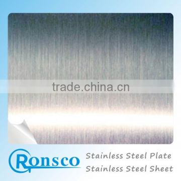 AISI hairline finish stainless steel sheet,grade 316 stainless steel sheet 4x8