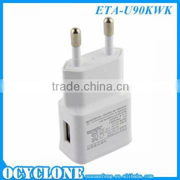 5V 2A ETA-U90KWK Korean Cell phone charger for samsung note 2