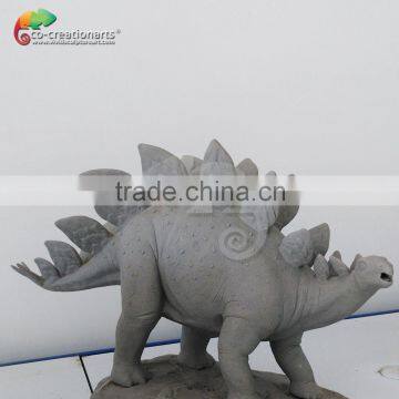 Small theme park artificial resin dinosaur desk decoration statue