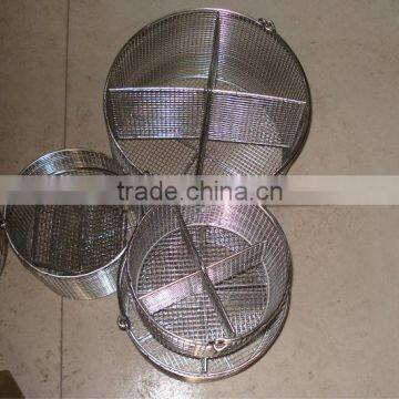 stainless steel industrial wire basket