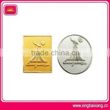 Nice Brass Gold Plated Badge Factory,brass Dog Collar Badge photo-3