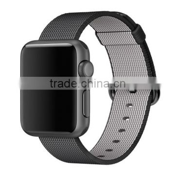 Original 1:1 38mm 42mm Nylon Watch Band with Steel Buckle For Apple Watch Woven Nylon Watch band with adapter