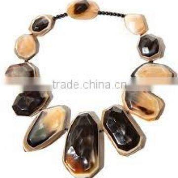 Eco-friendly nice buffalo horn necklace jewelry made in vietnam