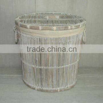 Cheapest in Vietnam bamboo laundry basket