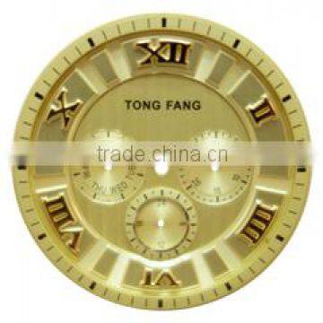 3d pattern embossed custom made Watch dial